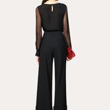 Applique Silk Shirt