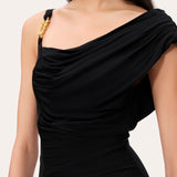 Asymmetric Chain Gown