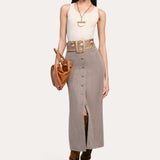 Elle Silk Wool Tank