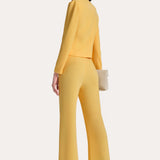 Sienna Crepe Ruched Jacket
