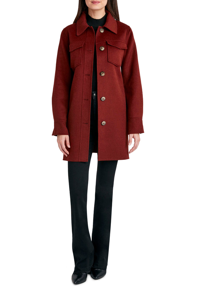 Tahari red jacket sale