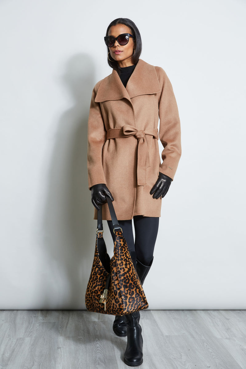 Hooded Wrap Coat - Women - Ready-to-Wear