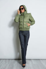 Tahari Short Puffer Coat