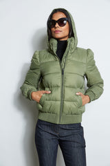 Tahari Short Puffer Coat