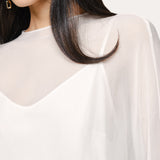 Sienna Silk Overlay Blouse