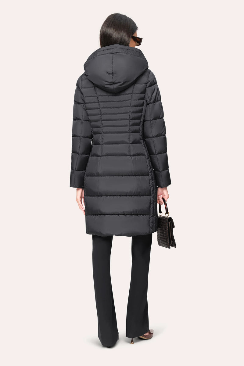 Tahari Hooded Down Coat
