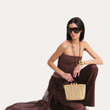 Jackie Satin Wrap Pants