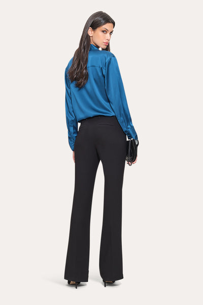 Silk Button Down Shirt Image 4