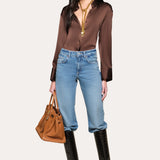 Silk Button Down