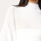 Overlay Two Piece Tube Top Sweater