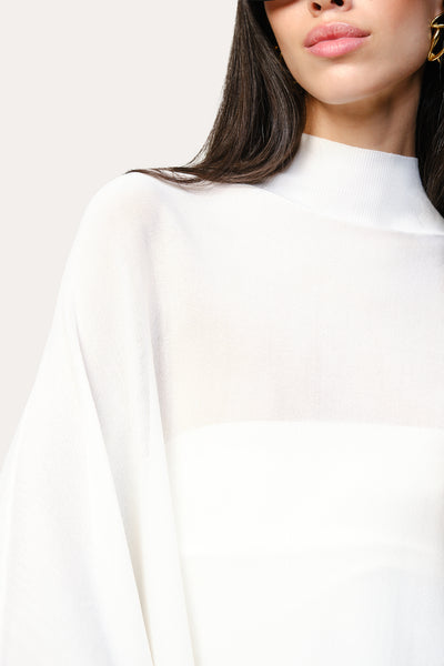 Overlay Two Piece Tube Top Sweater Image 3