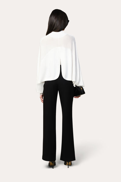 Overlay Two Piece Tube Top Sweater Image 4