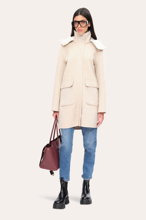 Tahari Wool Utility Coat