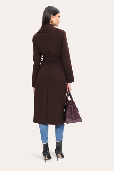 Tahari Long Wool Coat Image 3