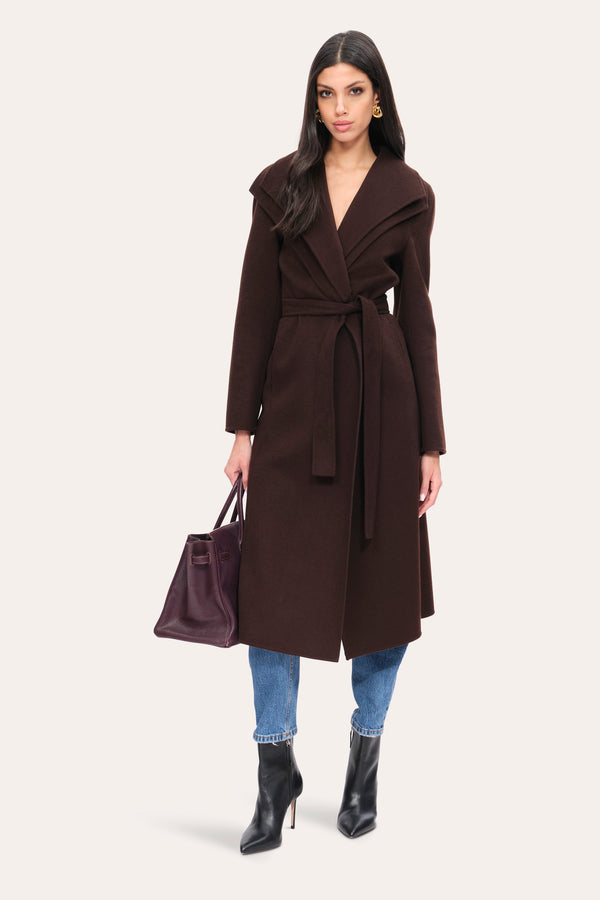 Tahari Long Wool Coat