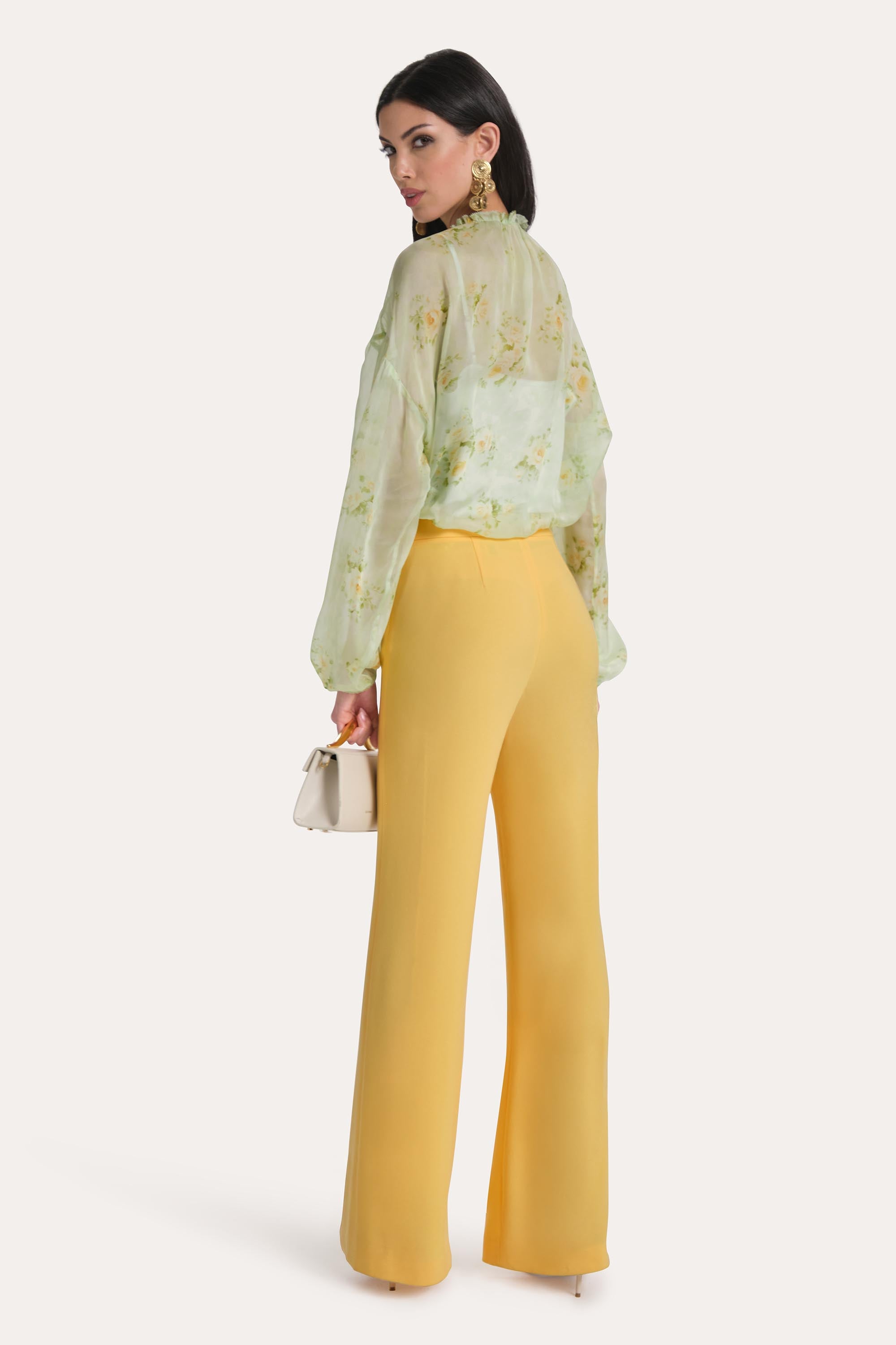 Messa Silk Chiffon Blouse