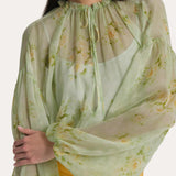 Messa Silk Chiffon Blouse