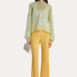 Messa Silk Chiffon Blouse