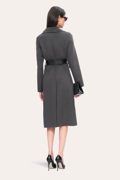 Tahari Vegan Trim Wool Coat Image 3