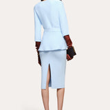 Blair Milano Sculpt Peplum Top