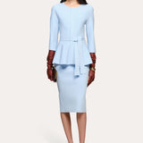 Blair Milano Sculpt Peplum Top