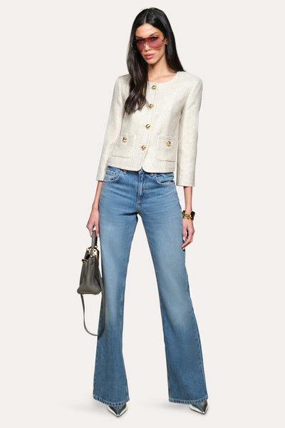 Tweed Lurex Jacket Image 2