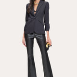 Cotton Panel Blazer