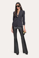 Cotton Panel Blazer