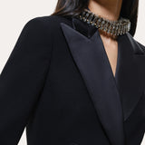 Roxy Japanese Crepe Tuxedo Jacket