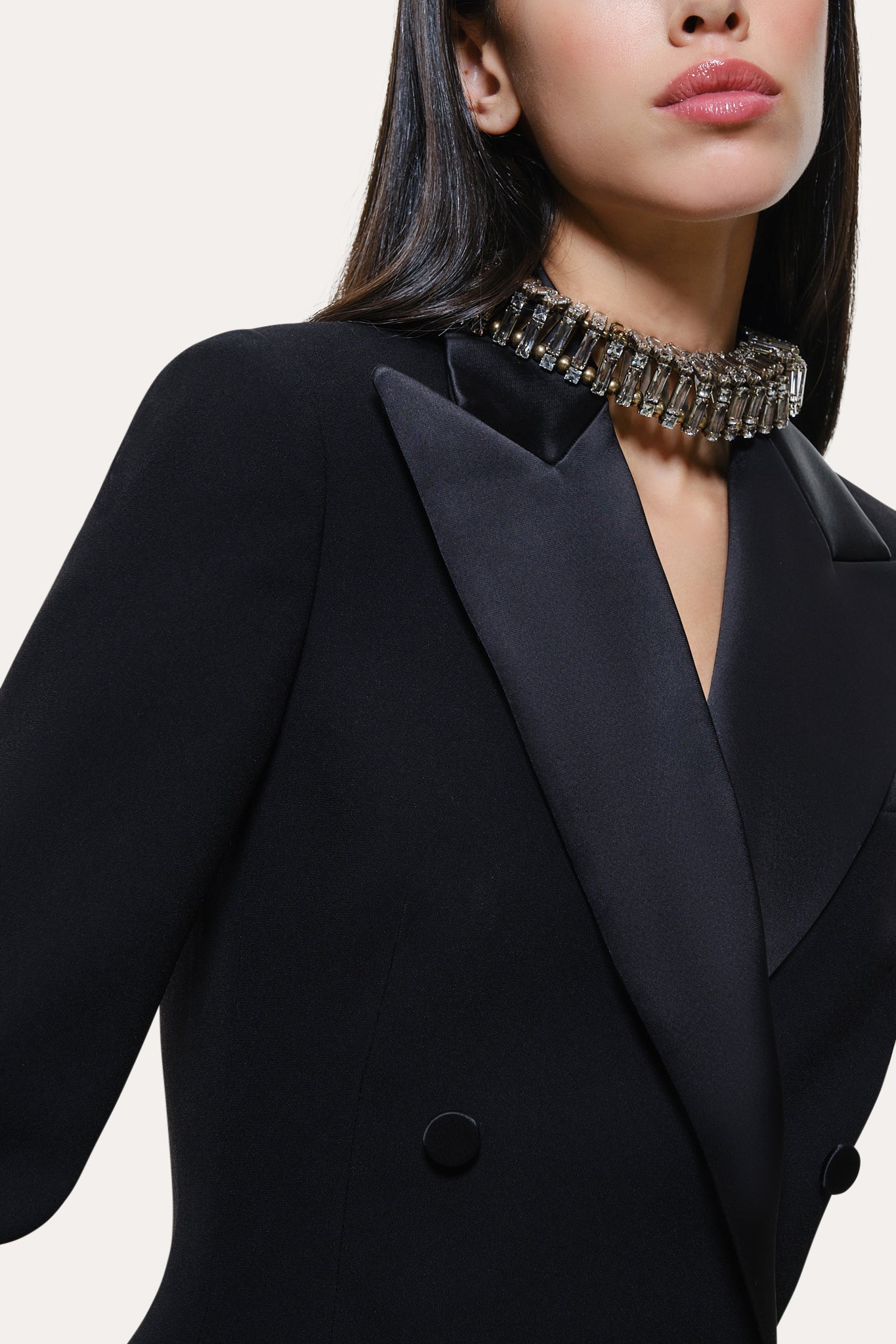 Roxy Japanese Crepe Tuxedo Jacket