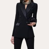 Roxy Japanese Crepe Tuxedo Jacket