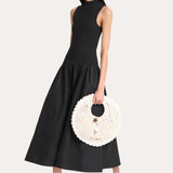 Esme Cotton Poplin Ribbed Dress
