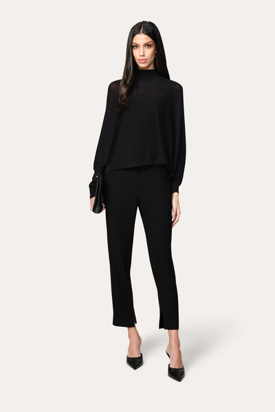 Overlay Two Piece Tube Top Sweater Image 2