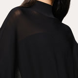 Overlay Two Piece Tube Top Sweater