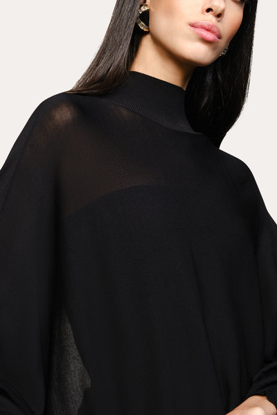 Overlay Two Piece Tube Top Sweater Image 3