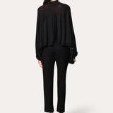 Overlay Two Piece Tube Top Sweater