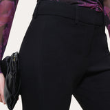 Shannon Japanese Crepe Fit-and-Flare Pant