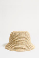 Raffia Bucket Hat