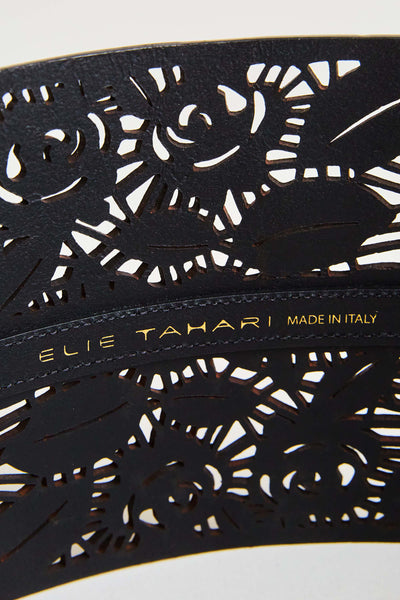 Lasercut Leather Corset Belt Image 3