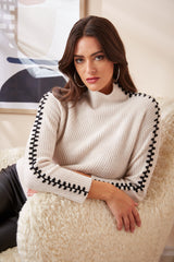 Cashmere Whipstitch Sweater