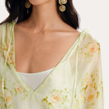 Messa Silk Chiffon Blouse