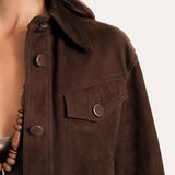 Althea Suede Shacket
