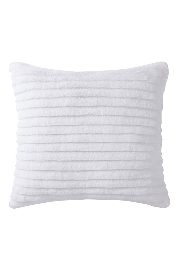 Tahari Ribbed Square Throw Pillow