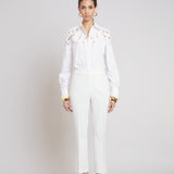 Micro Flare Crepe Pant