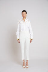 Micro Flare Crepe Pant