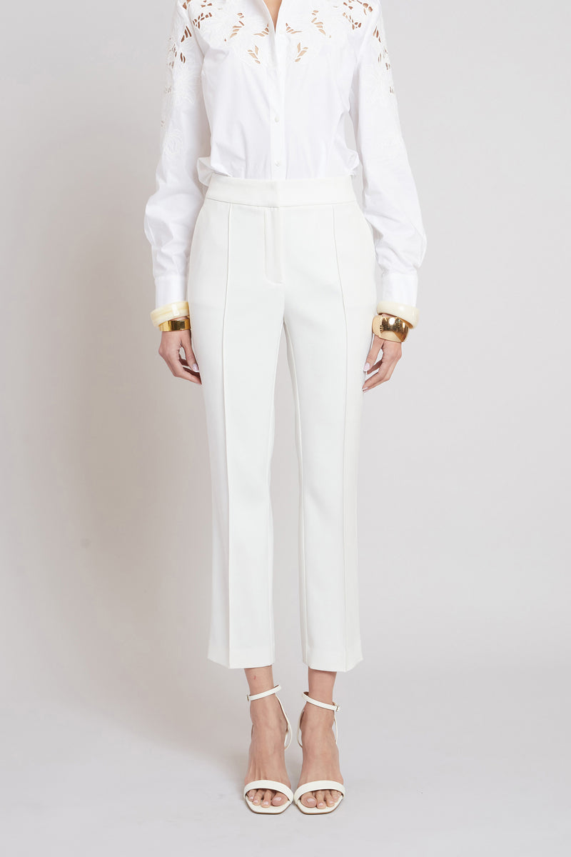 Micro Flare Crepe Pant