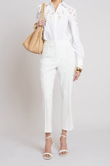 Micro Flare Crepe Pant