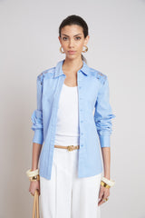 Embroidered Cotton Shirt