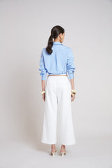 Embroidered Cotton Shirt
