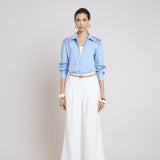 Embroidered Cotton Shirt